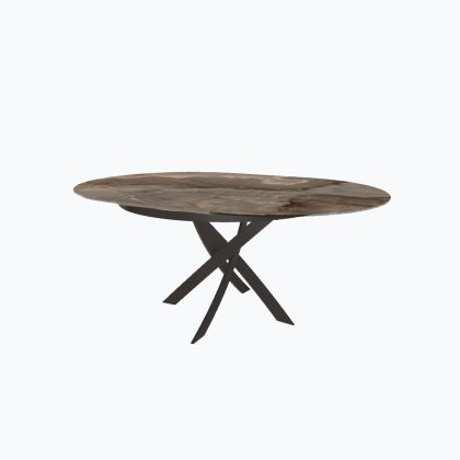 Bontempi Barone Extending Round Dining Table Bontempi Barone Extending Round Dining Table