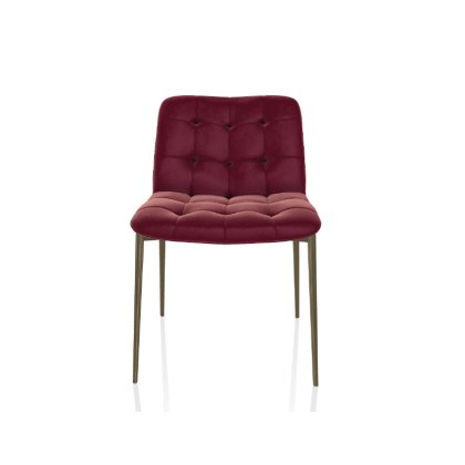 Bontempi Kuga Dining Chair w/ Metal Legs Bontempi Kuga Dining Chair w/ Metal Legs