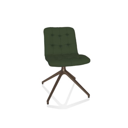 Bontempi Kuga Slim Chair Swivel Legs