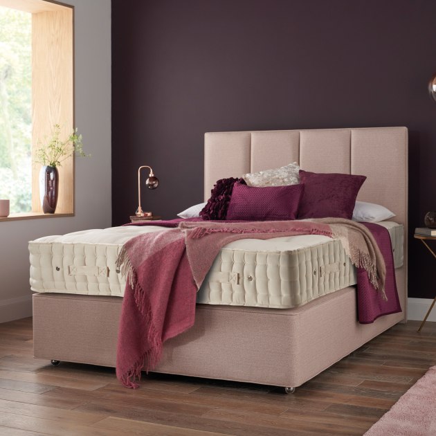Hypnos Ortho Natural 1400 Platform Top King Divan Bed Set