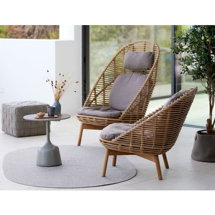 Cane-line Hive Highback Chair W/Teak Legs Cane-line Hive Highback Chair W/Teak Legs