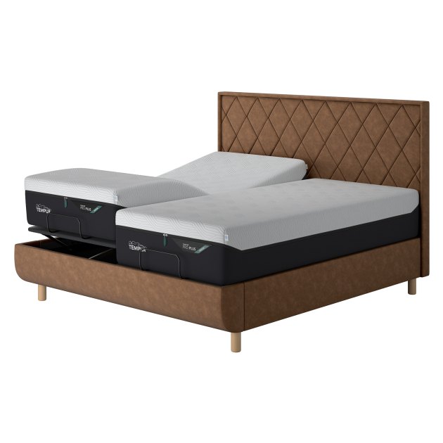 TEMPUR Ergo King Smart Base - Quilted Headboard TEMPUR Ergo King Smart Base - Quilted Headboard