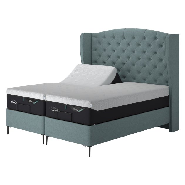 TEMPUR Suffolk Super King Adjustable Disc Divan Base - Slim Legs TEMPUR Suffolk Super King Adjustable Disc Divan Base - Slim Legs