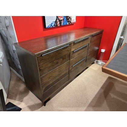 Burwell Dark Sideboard - 2 door & 3 Drawers