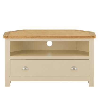 Hunningham Painted Corner TV Unit