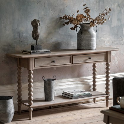 Artisan Console Table with Drawers