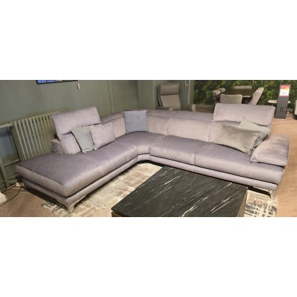 Natuzzi Speranza LHF Corner group with terminal Natuzzi Speranza LHF Corner group with terminal
