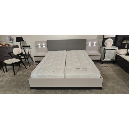 Nolte Navera 5'0" Bed with built-in bedside cabinets & LED Lighting