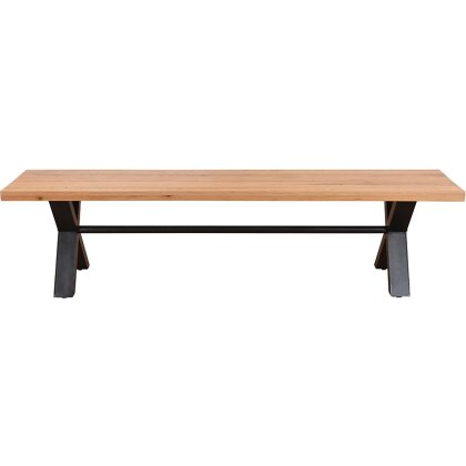Yukon Wood Top Bench | 140cm Yukon Wood Top Bench | 140cm