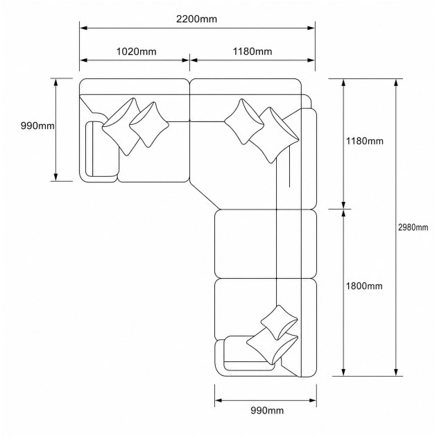 Anora Corner Sofa Anora Corner Sofa