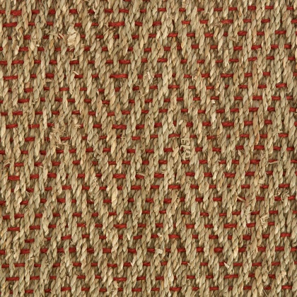 Crucial Trading Seagrass Herringbone Accents