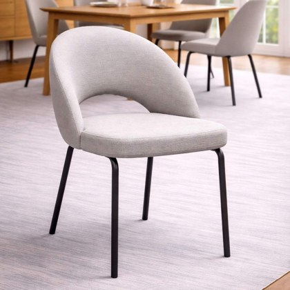Lily Curve Back Dining Chair