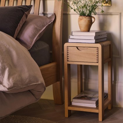 Ercol Bosco Bedroom Oak Compact Side Table Ercol Bosco Bedroom Oak Compact Side Table