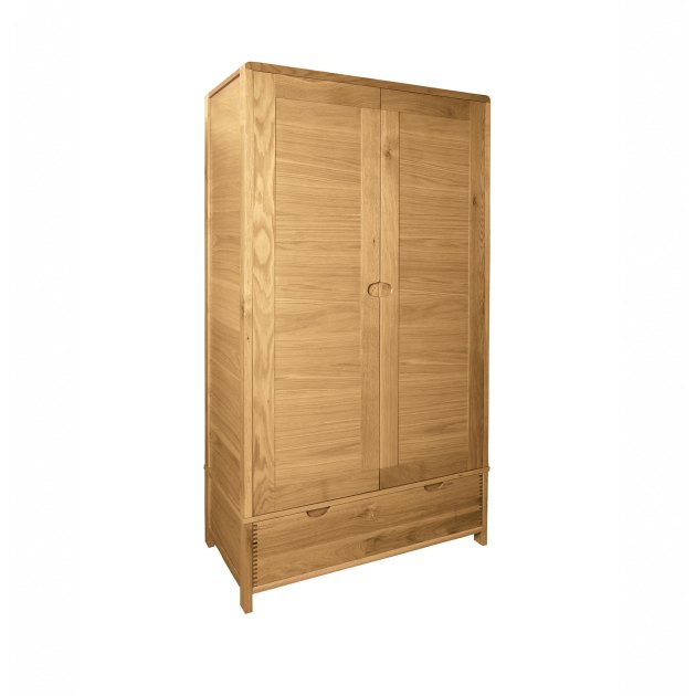 Ercol Bosco Bedroom Oak 2 Door Wardrobe