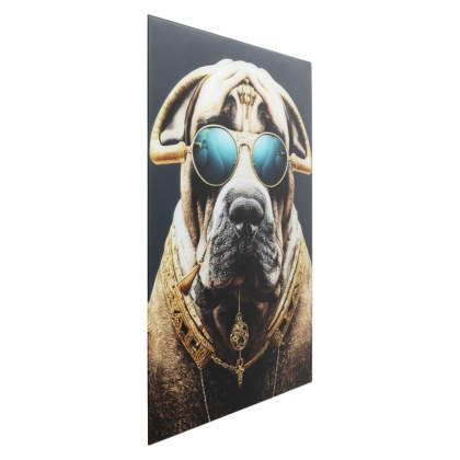 Fashion Dog Glass Picture Fashion Dog Glass Picture