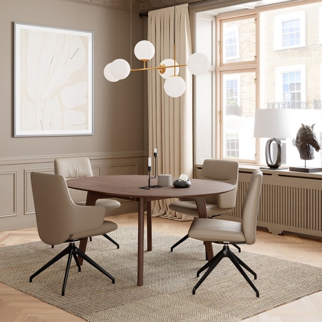 Stressless Bordeaux Round Dining Table Stressless Bordeaux Round Dining Table