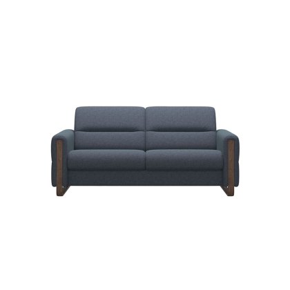 Stressless Fiona 2.5 Seater Sofa With Wooden Arms Stressless Fiona 2.5 Seater Sofa With Wooden Arms