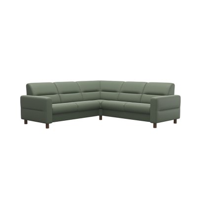 Stressless Fiona 4 Seater Corner Sofa With Upholstered Arms Stressless Fiona 4 Seater Corner Sofa With Upholstered Arms