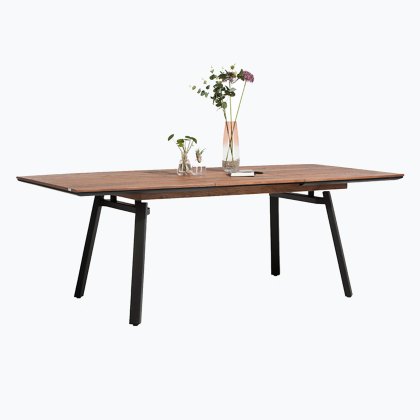 Habufa Halmstad Bundle 160cm ext Table & 4 Anthracite Dining Chairs