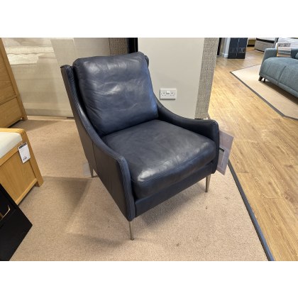Todd Leather Accent Chair
