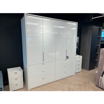 Rauch Erimo Bi-Folding Door 6 Drawer Wardrobe