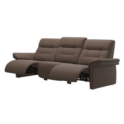 Stressless Mary 3 Seater w/ 2 Power Motion