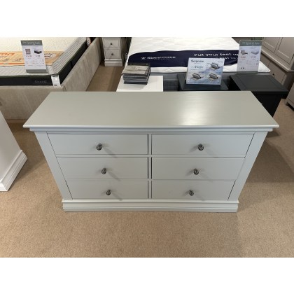 Viggo Bedroom 6 drawer chest in Grey