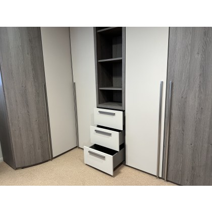 Nolte Horizon Corner wardrobe with Interior accessories