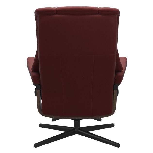 Stressless Mayfair Large Cross Base Chair & Stool Stressless Mayfair Large Cross Base Chair & Stool