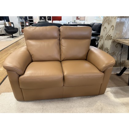 Angelica 2 Seater Sofa in Leather