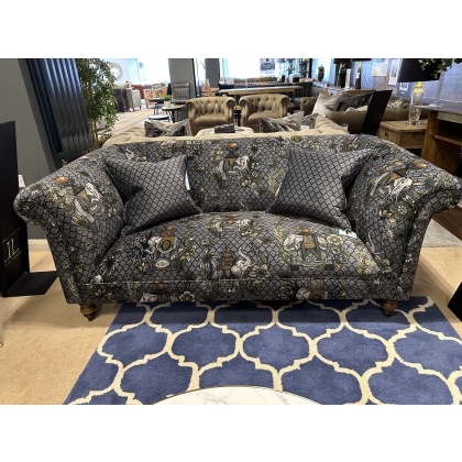 Maya Patterned 2 Seater Sofa including Scatter Cushions