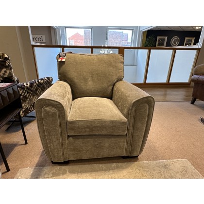 Maywood Grand Sofa with Scatter backs, Chairs and Accent Chair in Complimentary fabrics