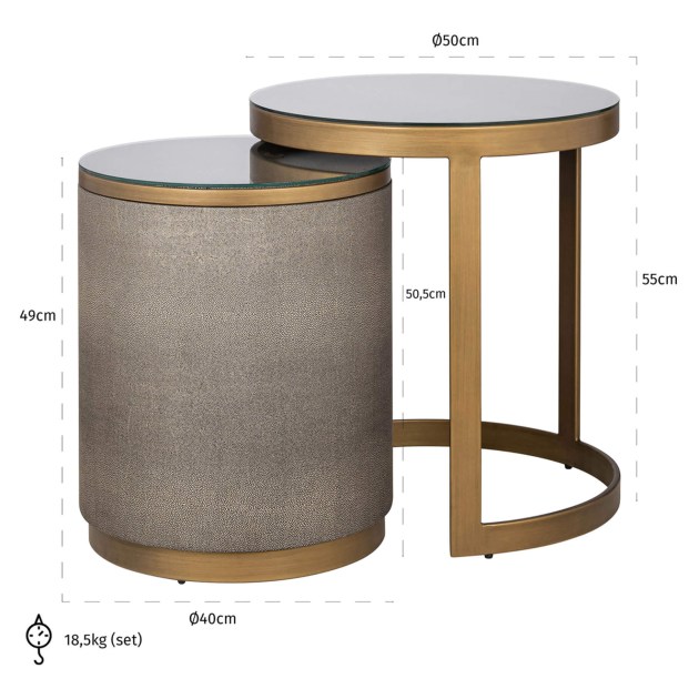 Bloomville End Table