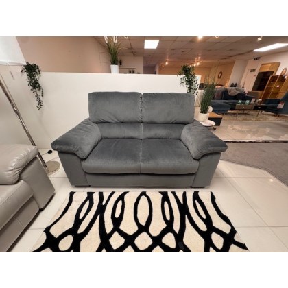 Rosie 2.5 with power recliners + 2 seater fabric sofa and Power recliner chair