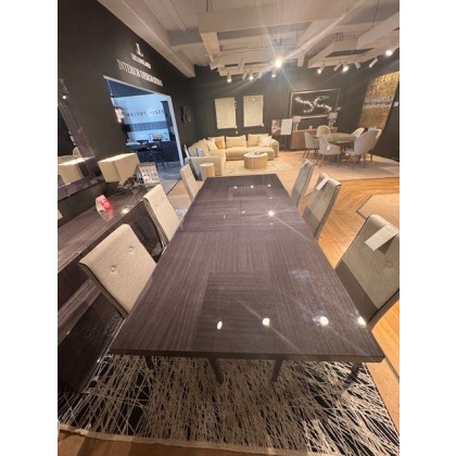 Alf Italia Keona extending table with 6 x Keona dining chairs