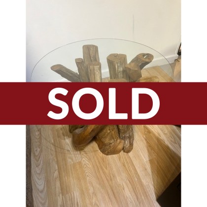 Root Round Lamp Table Root Round Lamp Table