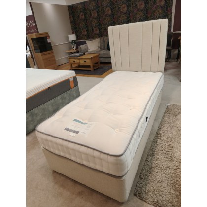 Harrison Spinks 3'0" True Edge base with Bable headboard & Heritage 9750 springs mattress