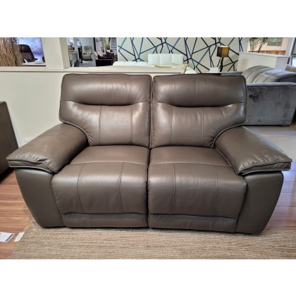 Viceroy 2 Seater Manual Recliner & Storage Footstool