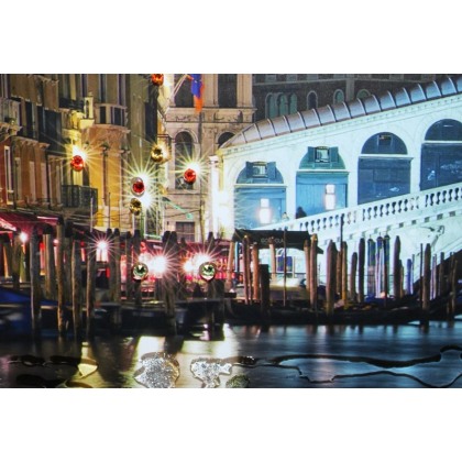 Rialto Bridge Liquid Art