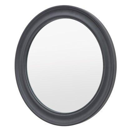 Sherwood Round Mirror | Lead