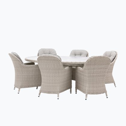 Holton Garden Oval Dining Set