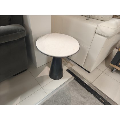 Faux Marble end table