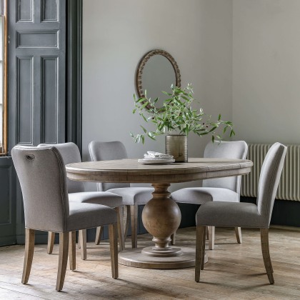Gallery Direct Vancouver Round Extending Dining Table