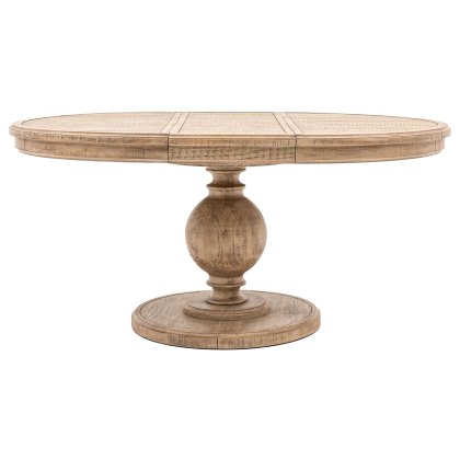 Gallery Direct Vancouver Round Extending Dining Table