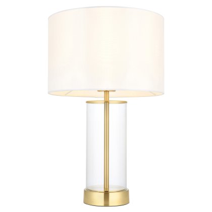 Lessina Table Lamp – Brushed Gold Finish Lessina Table Lamp – Brushed Gold Finish