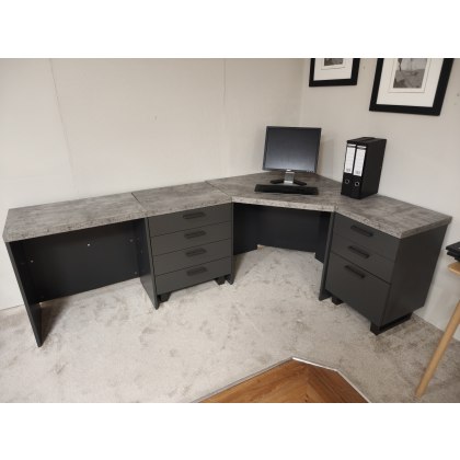 Alberta Complete corner office desk