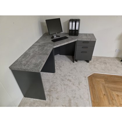 Alberta Complete corner office desk