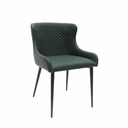 Versa Dining Chair in Bottle Green PU Versa Dining Chair in Bottle Green PU