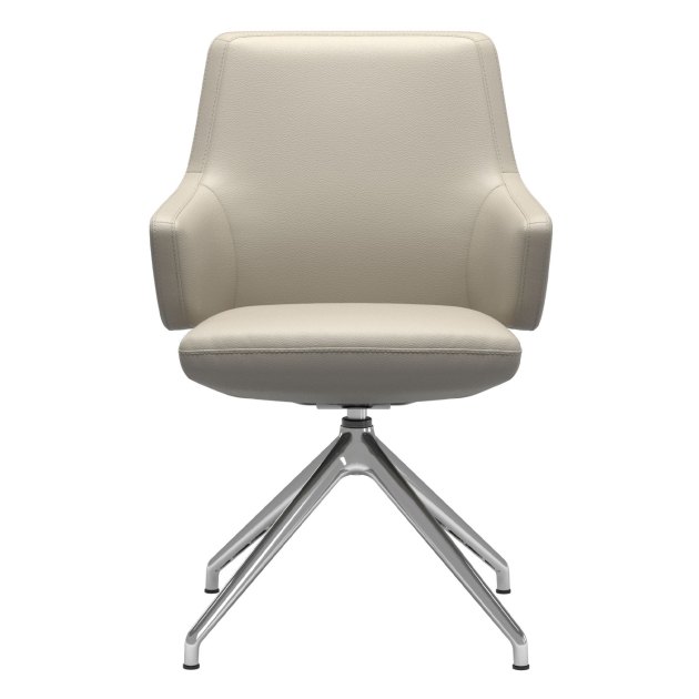 Stressless Vanilla Low Back Dining Chair w/arms- D350