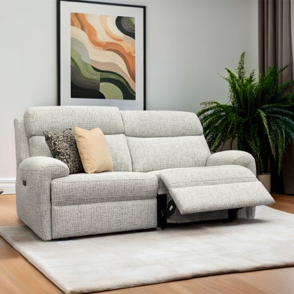 G Plan Hardy 3 Seater Sofa Electric Recliner with Headrest & Lumbar